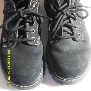 WOMEN'S SKETCHER BLACK OXFORD WORKING SHOES 8.5